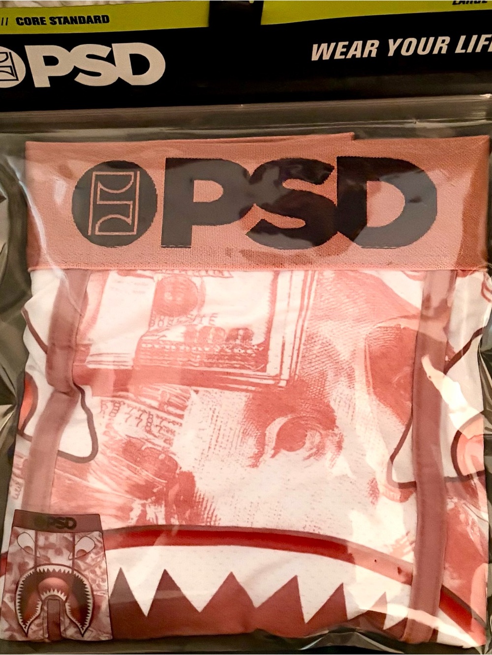 PSD Pink Graphic Performance Boxer Briefs